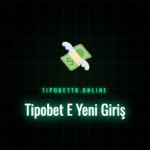 Tipobet e yeni giriş sayfasını gösteren bir dizüstü bilgisayar ekranı.
