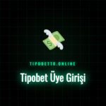 Tipobet üye girişi ekranını gösteren bir dizüstü bilgisayar ekranı